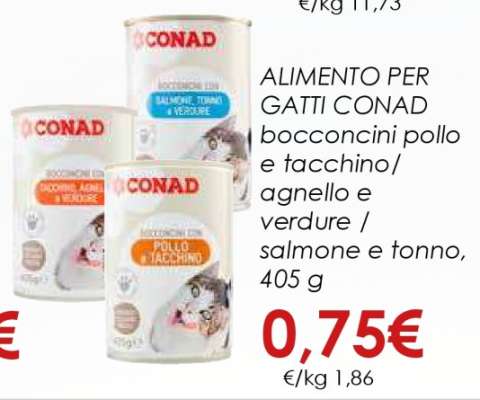 ALIMENTO PER GATTI CONAD