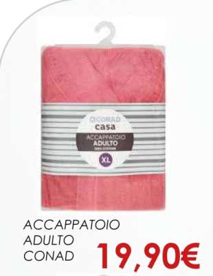 ACCAPPATOIO ADULTO CONAD