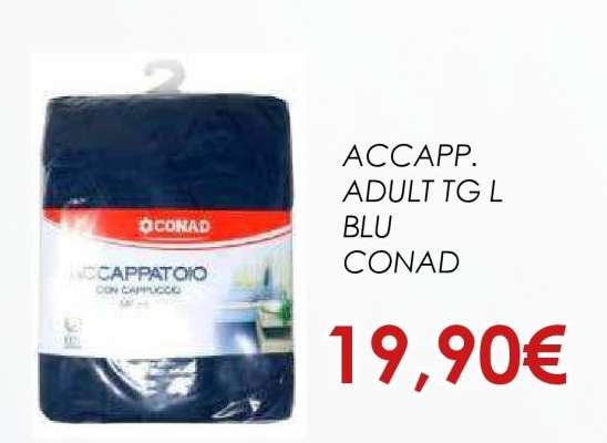 ACCAPP. ADULT TG L BLU CONAD