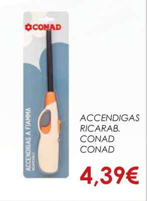 ACCENDIGAS RICARAB. CONAD
