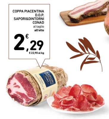 COPPA PIACENTINA D.O.P. SAPORI&DINTORNI CONAD