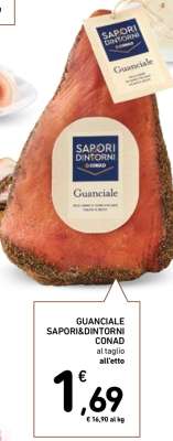 GUANCIALE SAPORI & DINTORNI CONAD
