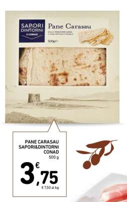 PANE CARASAU SAPORI&DINTORNI CONAD