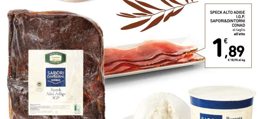 SPECK ALTO ADIGE I.G.P. SAPORI&DINTORNI CONAD