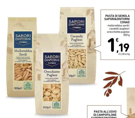 Pasta di Semola Sapori&Dintorni Conad