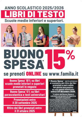 Volantino Famila - 13/6/2025 - 20/9/2025.