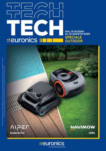 Volantino Euronics - 15/6/2025 - 31/8/2025.