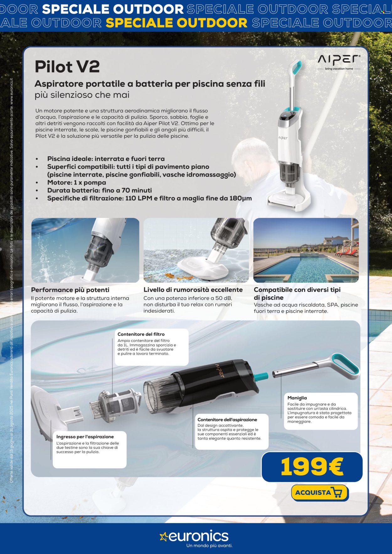 Volantino Euronics - 15/6/2025 - 31/8/2025. Pagina 15