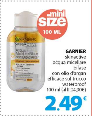GARNIER SKINACTIVE ACQUA MICELLARE BIFASE
