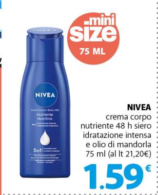 NIVEA crema corpo nutriente