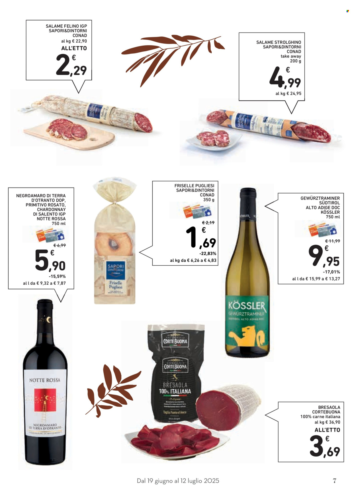 Volantino Conad - 19/6/2025 - 12/7/2025. Pagina 7