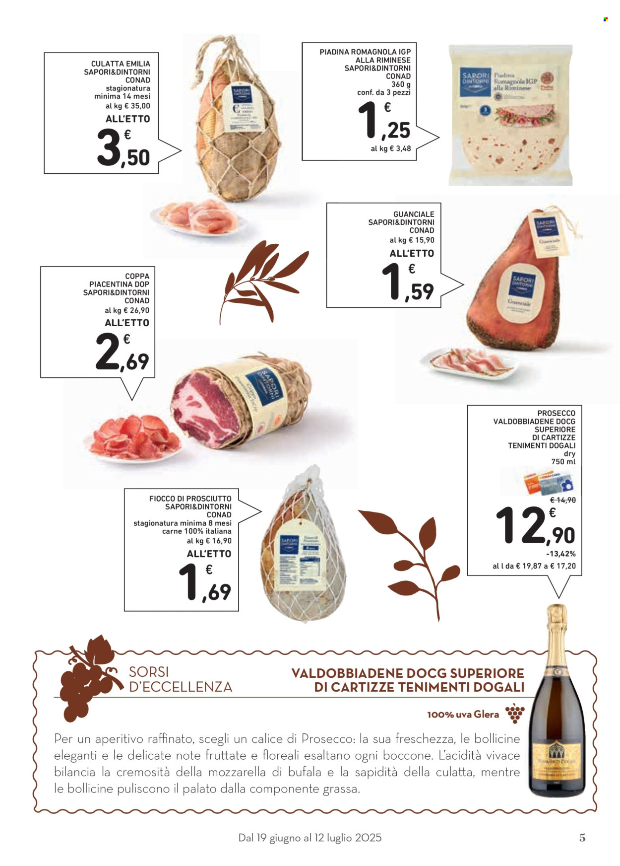 Volantino Conad - 19/6/2025 - 12/7/2025. Pagina 5