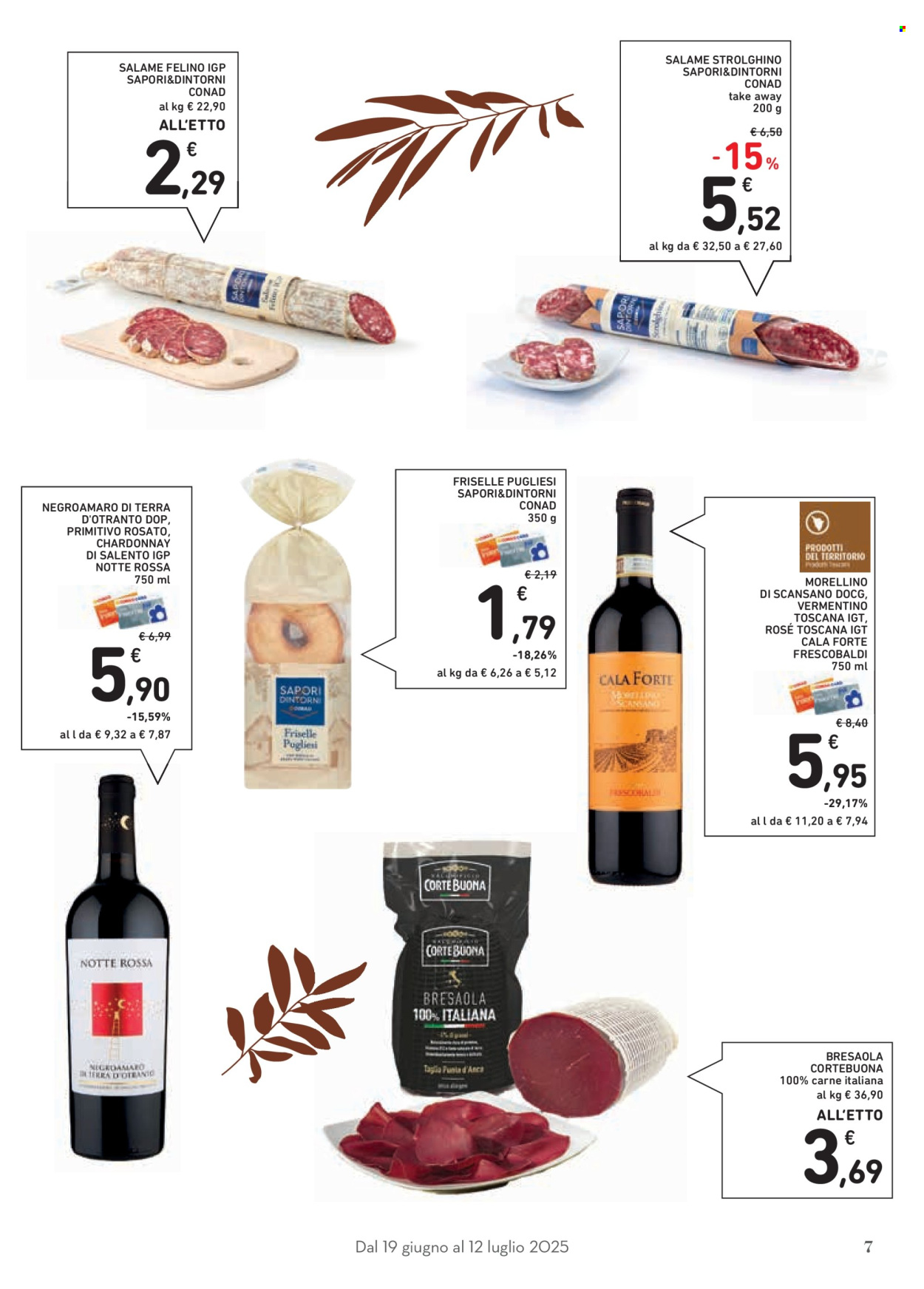 Volantino Conad - 19/6/2025 - 12/7/2025. Pagina 7
