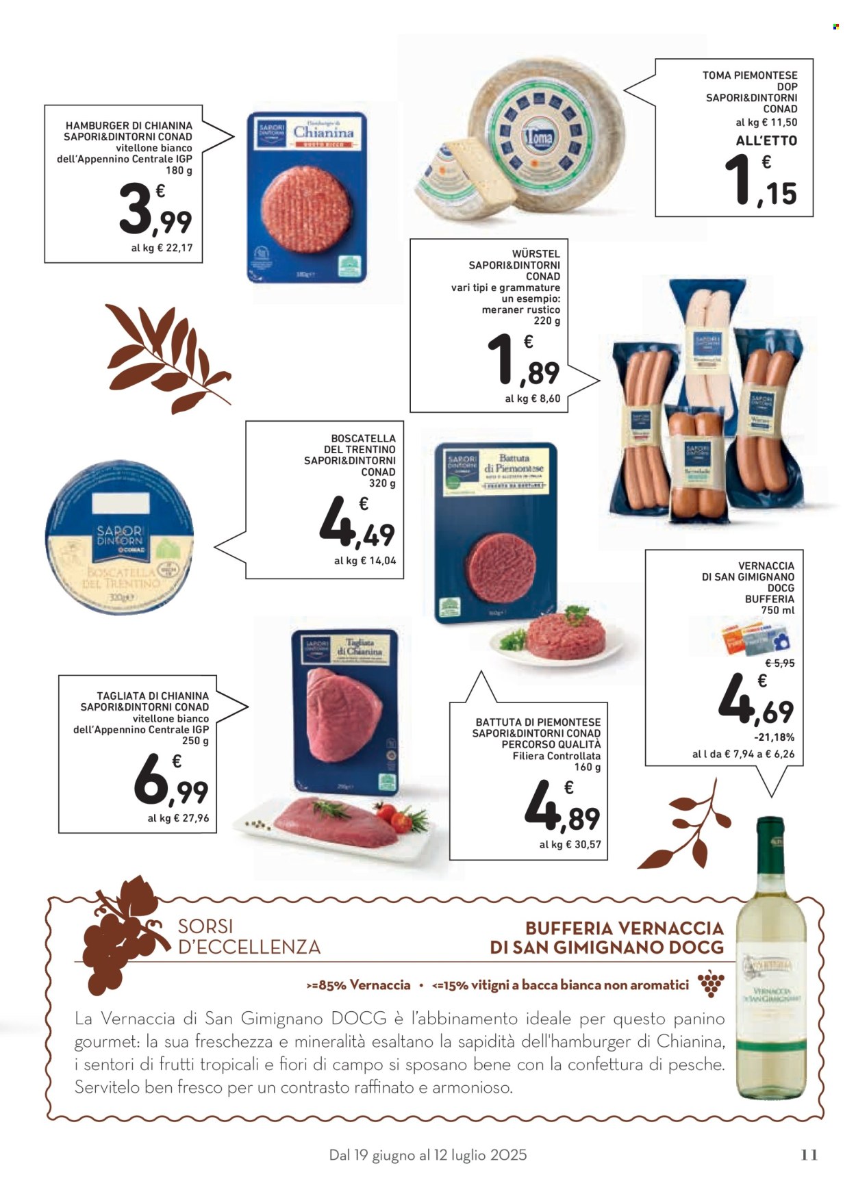 Volantino Conad - 19/6/2025 - 12/7/2025. Pagina 11