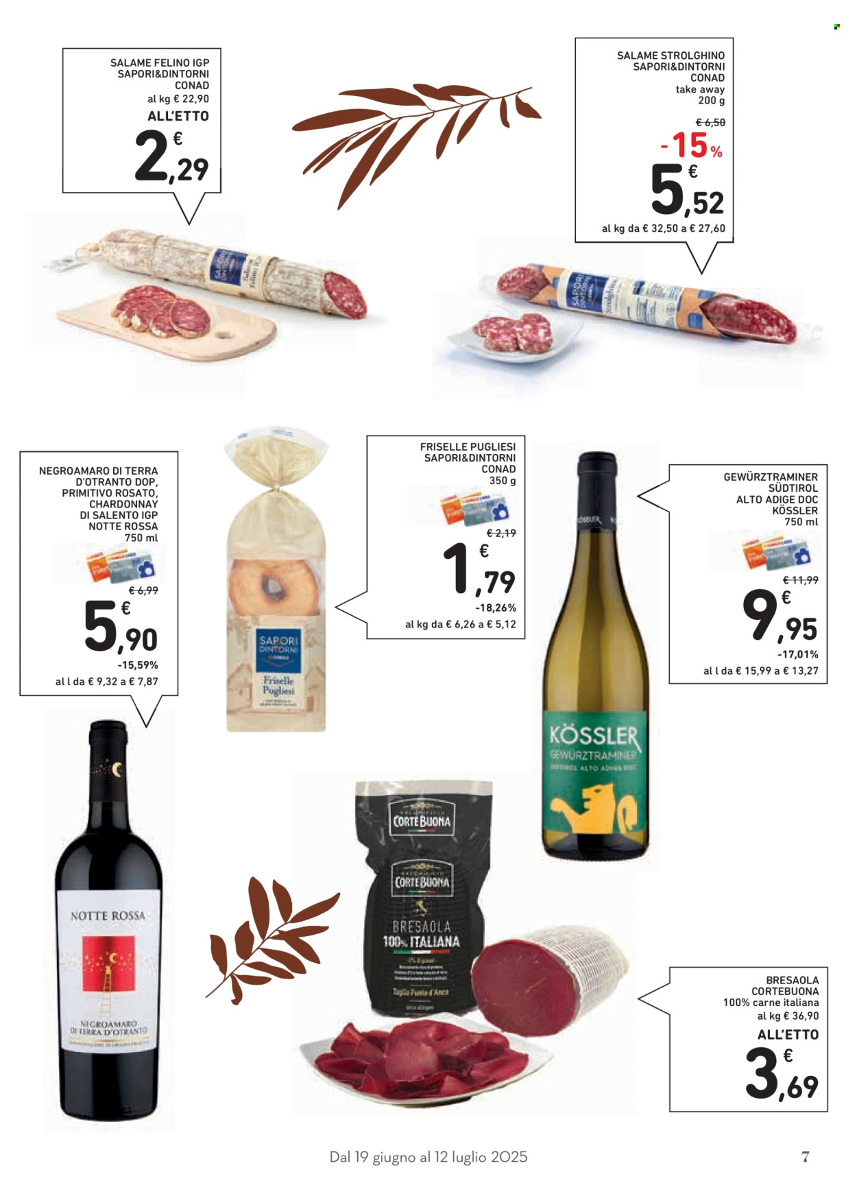 Volantino Conad - 19/6/2025 - 12/7/2025. Pagina 7