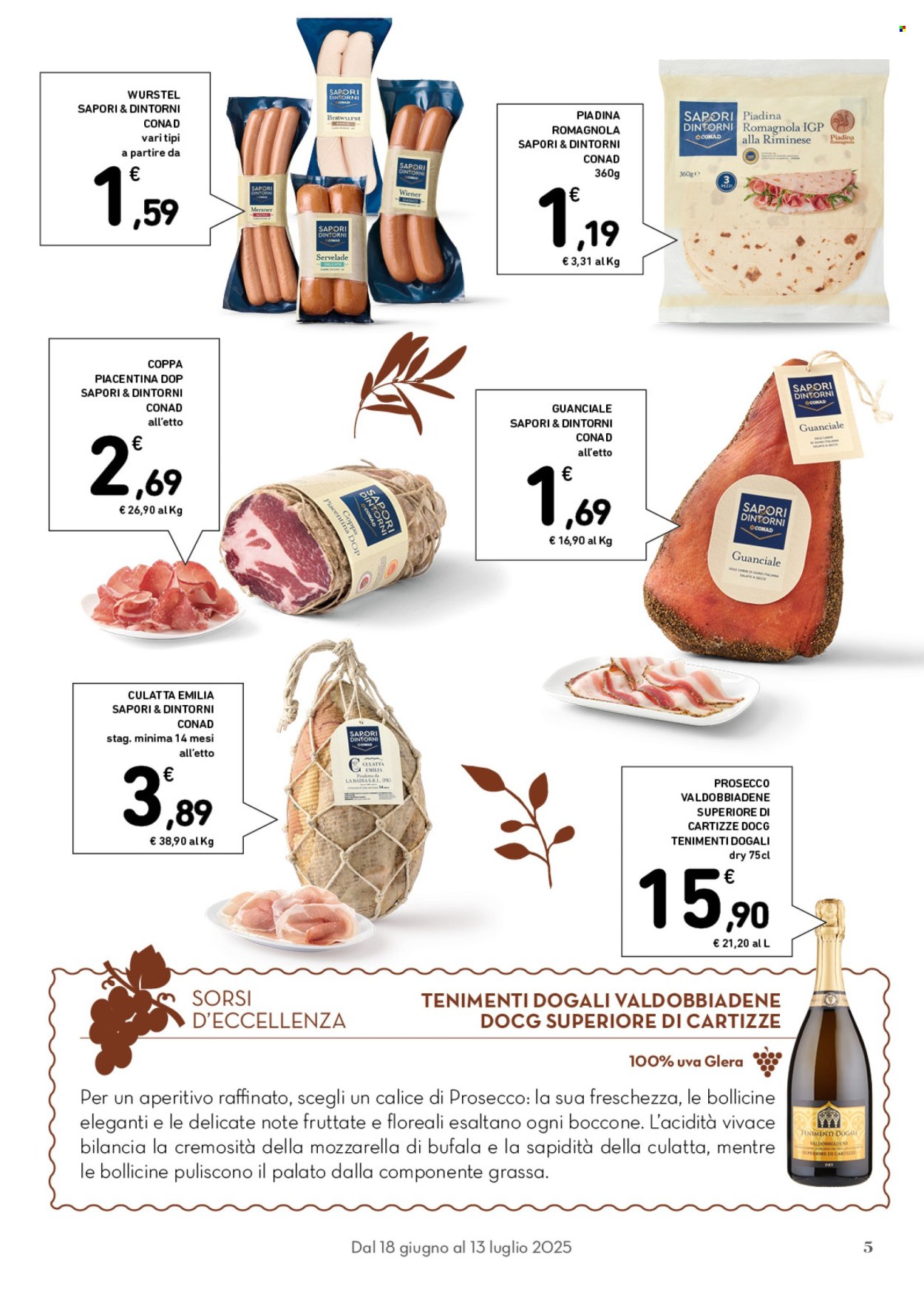 Volantino Conad - 18/6/2025 - 13/7/2025. Pagina 5