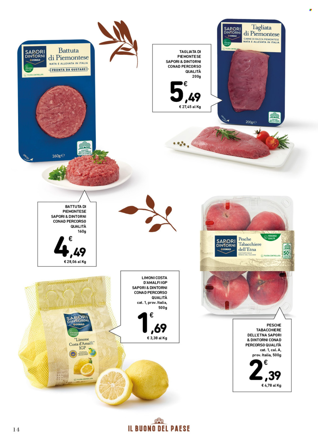 Volantino Conad - 18/6/2025 - 13/7/2025. Pagina 14