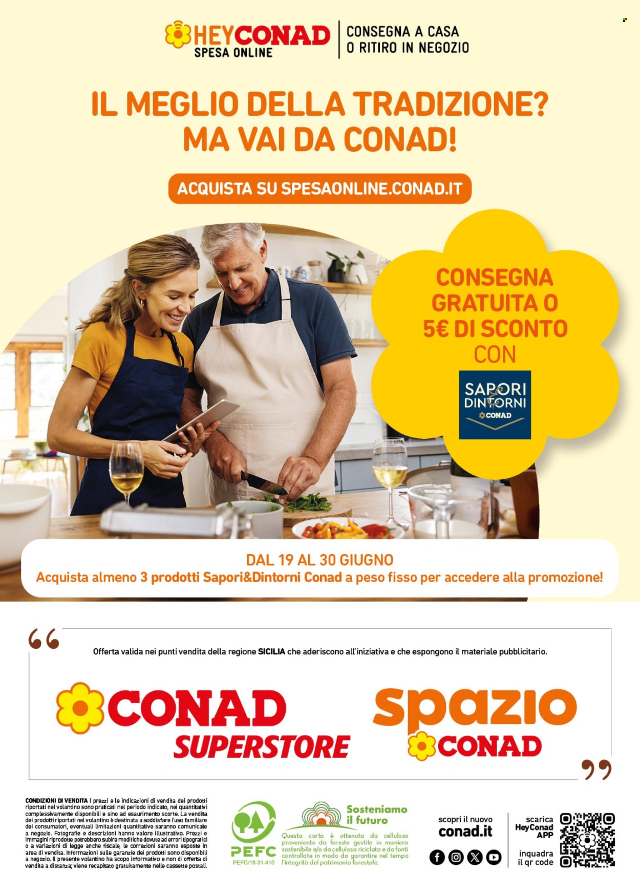 Volantino Conad - 18/6/2025 - 13/7/2025. Pagina 16