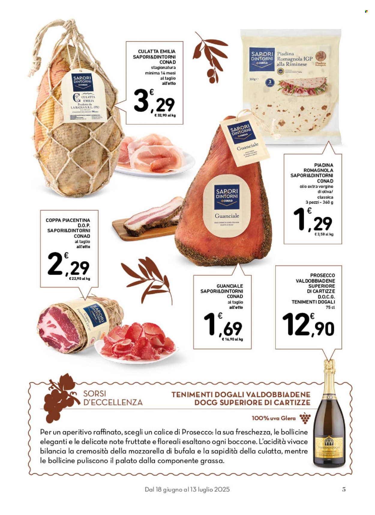 Volantino Conad Superstore - 18/6/2025 - 13/7/2025. Pagina 5