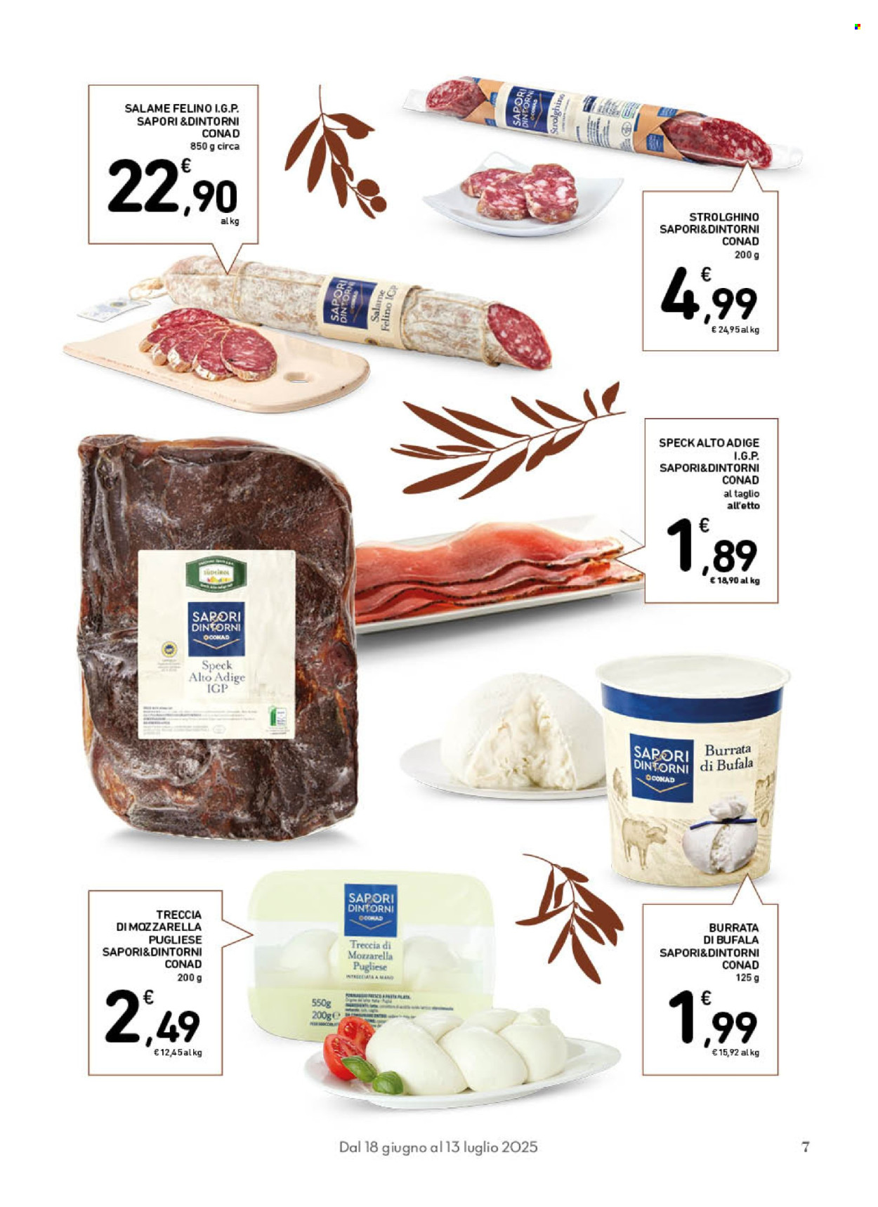 Volantino Conad Superstore - 18/6/2025 - 13/7/2025. Pagina 7