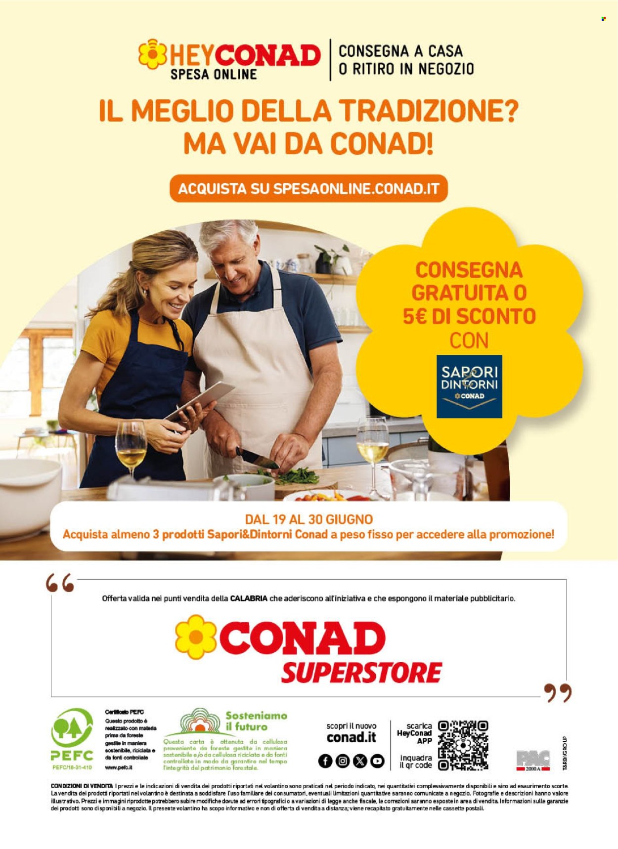 Volantino Conad Superstore - 18/6/2025 - 13/7/2025. Pagina 16