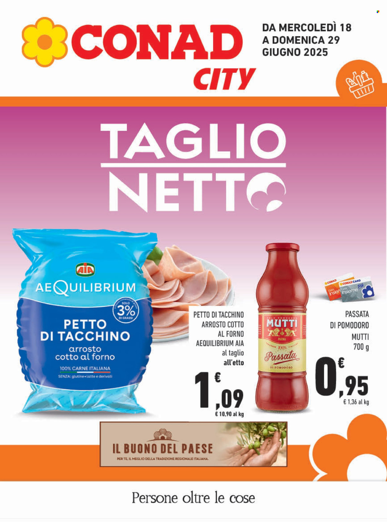 Volantino Conad - 18/6/2025 - 29/6/2025. Pagina 1