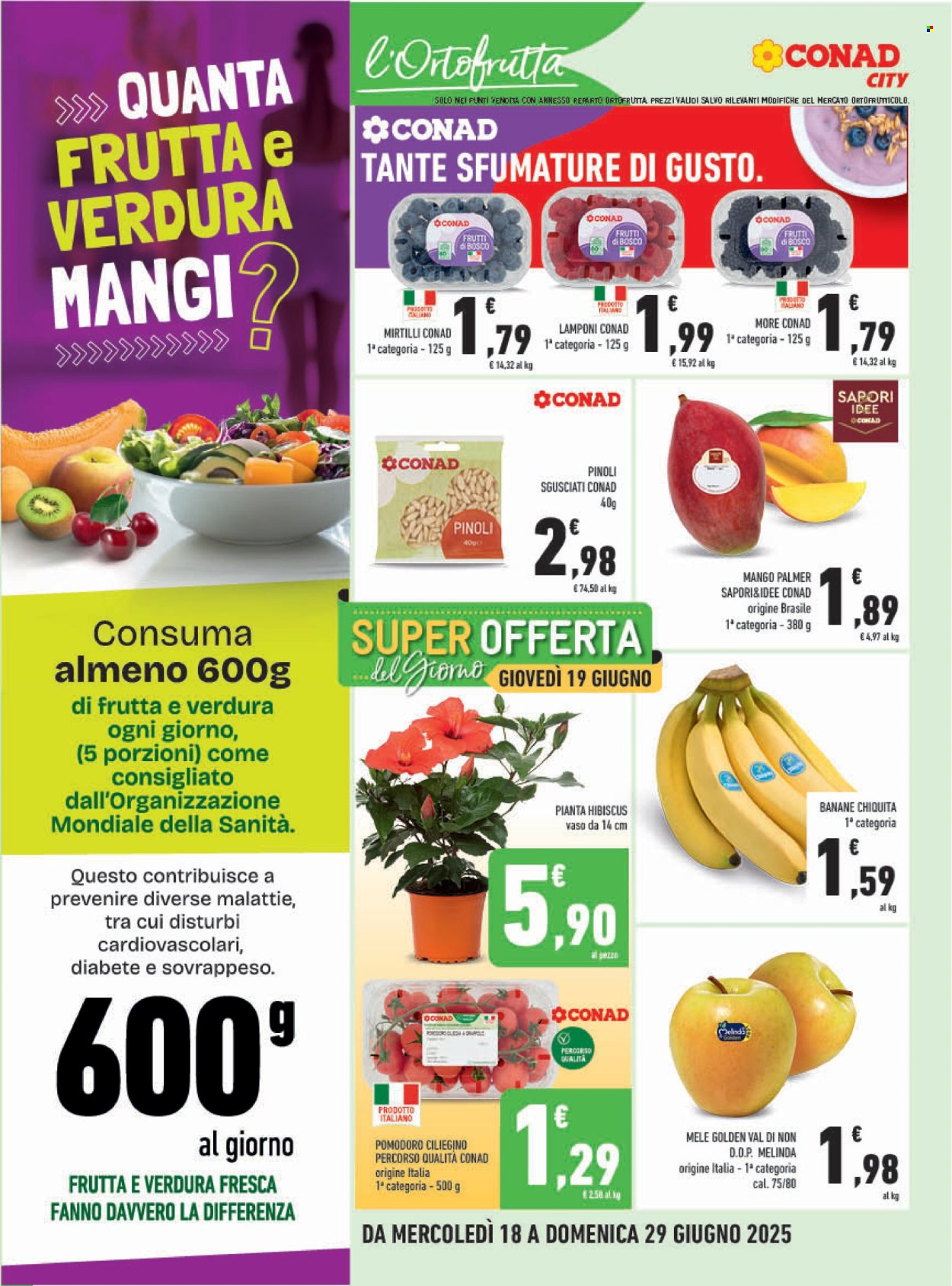 Volantino Conad - 18/6/2025 - 29/6/2025. Pagina 4