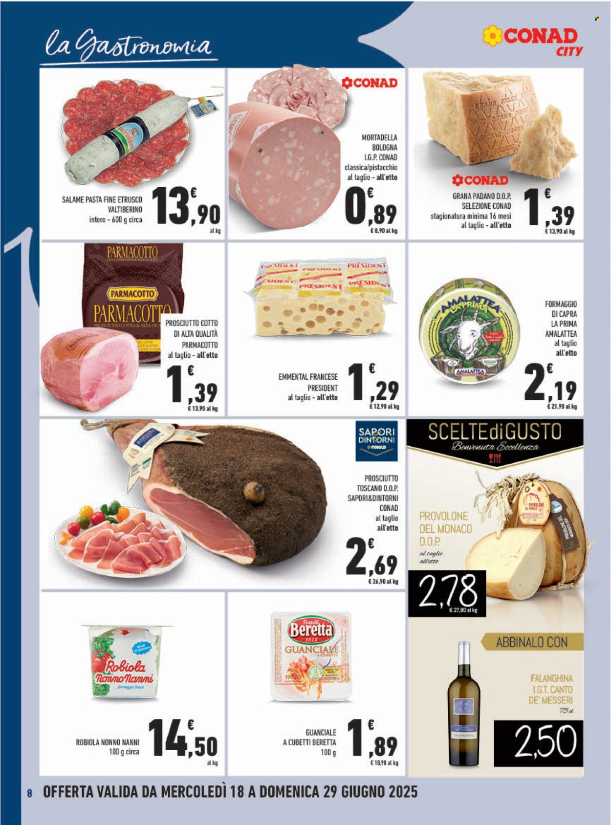 Volantino Conad - 18/6/2025 - 29/6/2025. Pagina 8