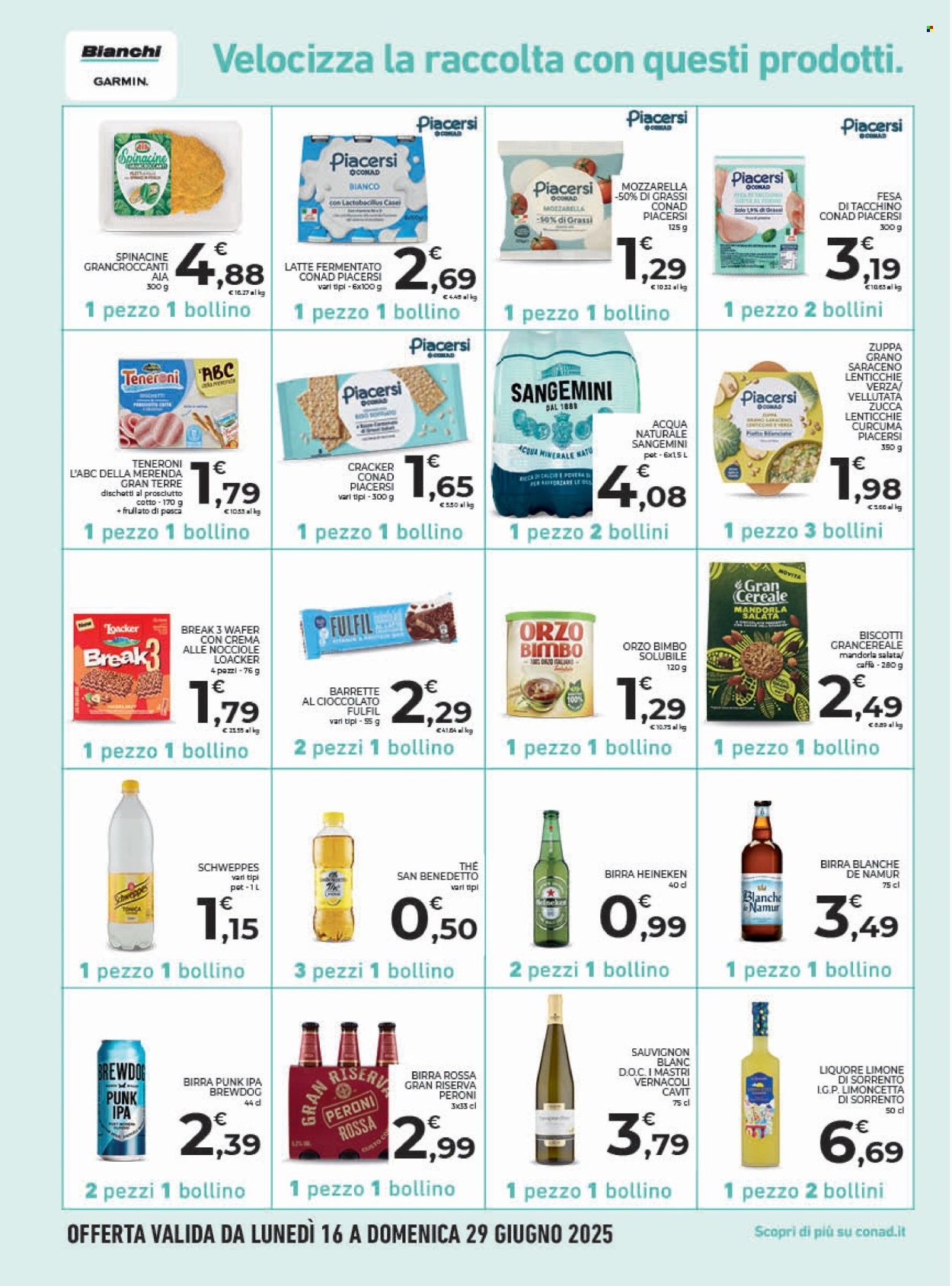 Volantino Conad - 18/6/2025 - 29/6/2025. Pagina 14