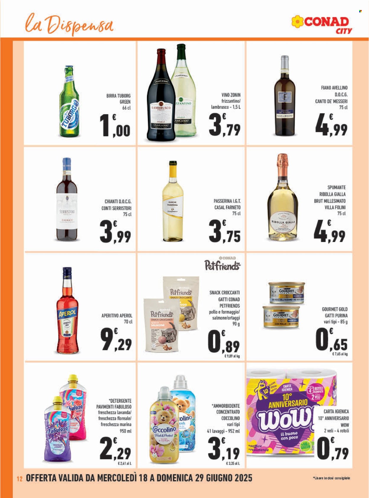 Volantino Conad - 18/6/2025 - 29/6/2025. Pagina 12