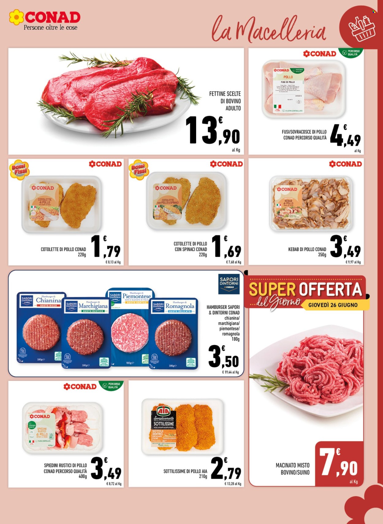 Volantino Conad - 18/6/2025 - 29/6/2025. Pagina 3