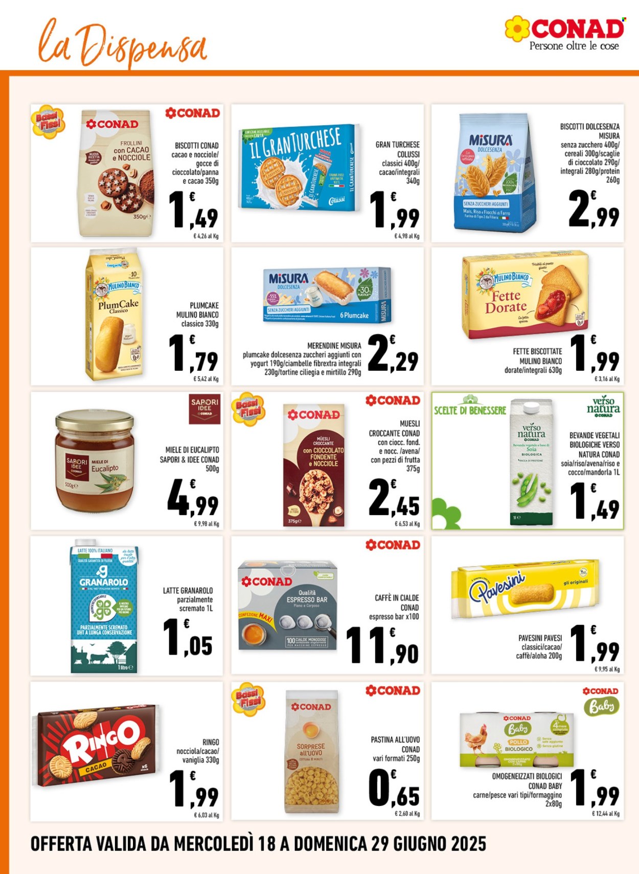 Volantino Margherita Conad - 18/6/2025 - 29/6/2025. Pagina 8