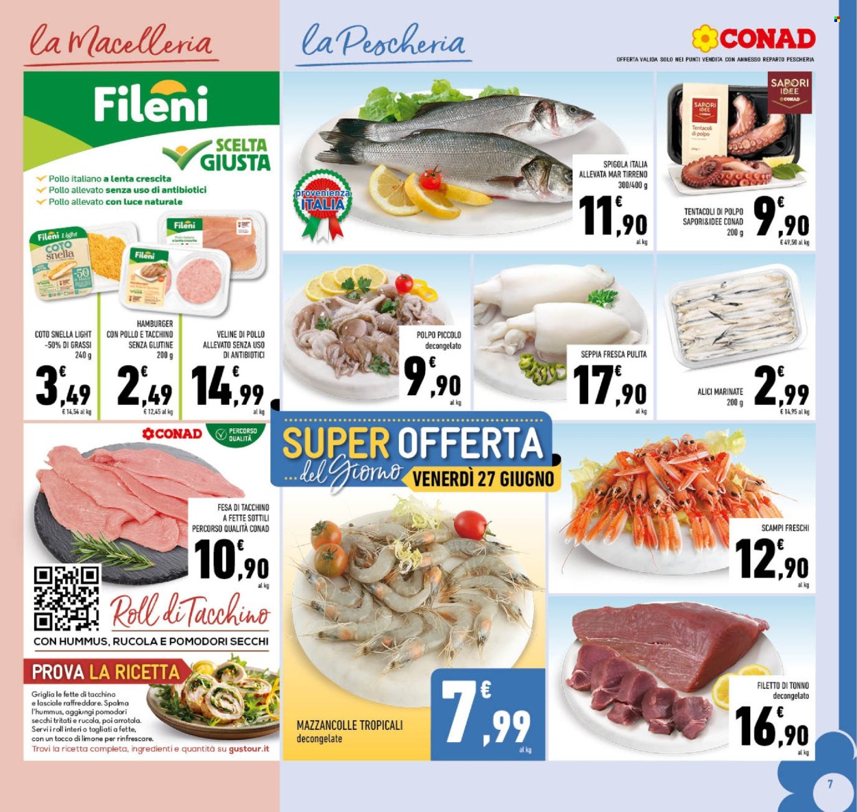 Volantino Conad - 18/6/2025 - 29/6/2025. Pagina 7