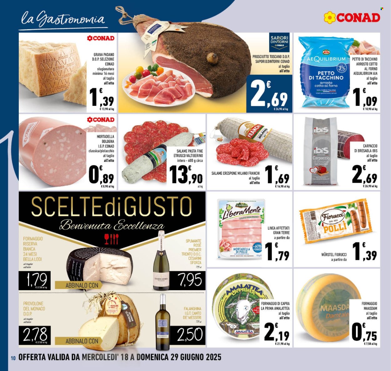 Volantino Conad - 18/6/2025 - 29/6/2025. Pagina 10