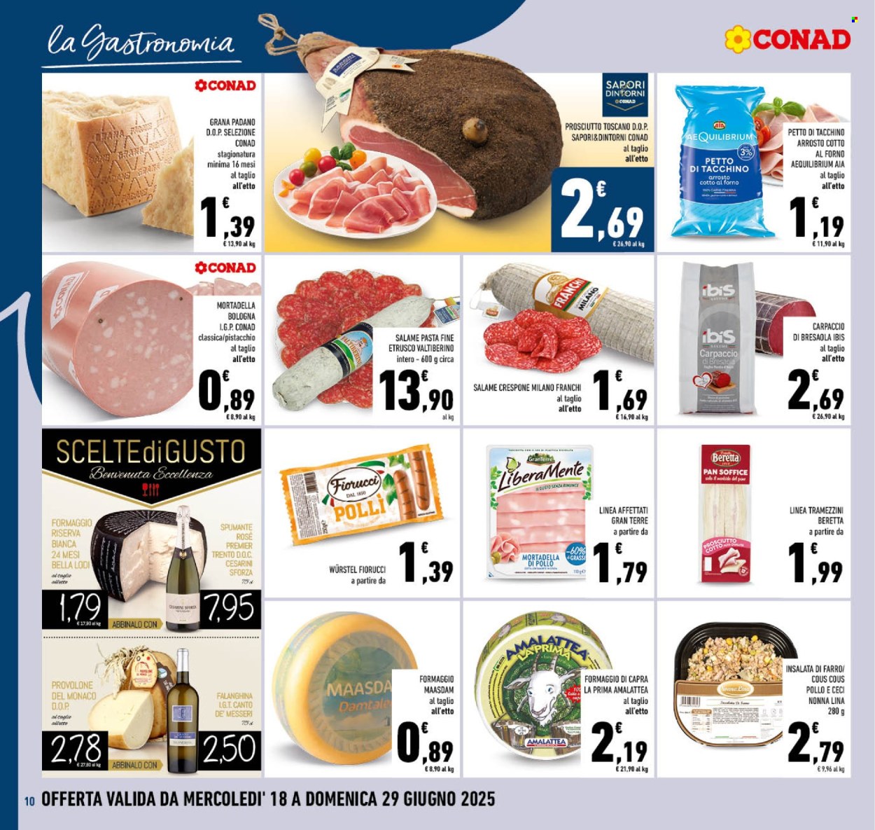 Volantino Conad - 18/6/2025 - 29/6/2025. Pagina 10