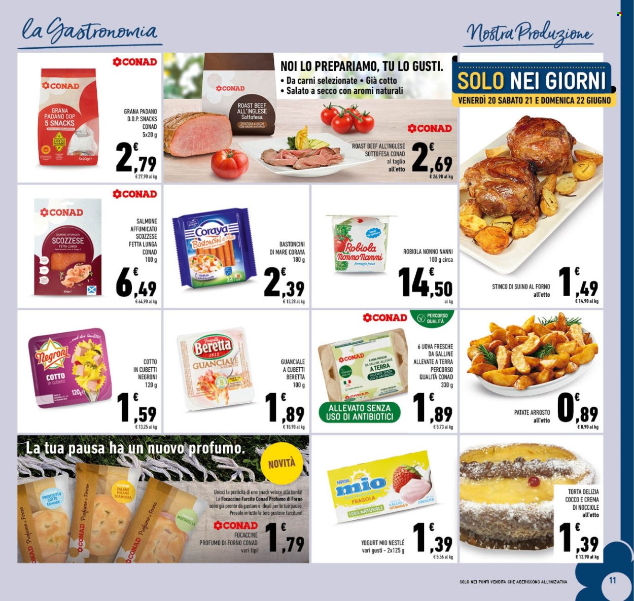 Volantino Conad - 18/6/2025 - 29/6/2025. Pagina 11