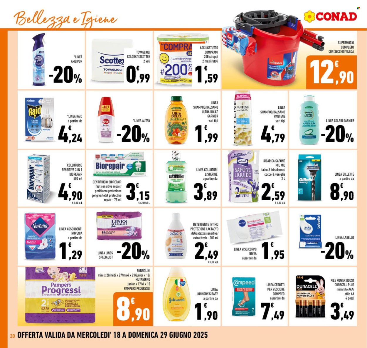 Volantino Conad - 18/6/2025 - 29/6/2025. Pagina 20