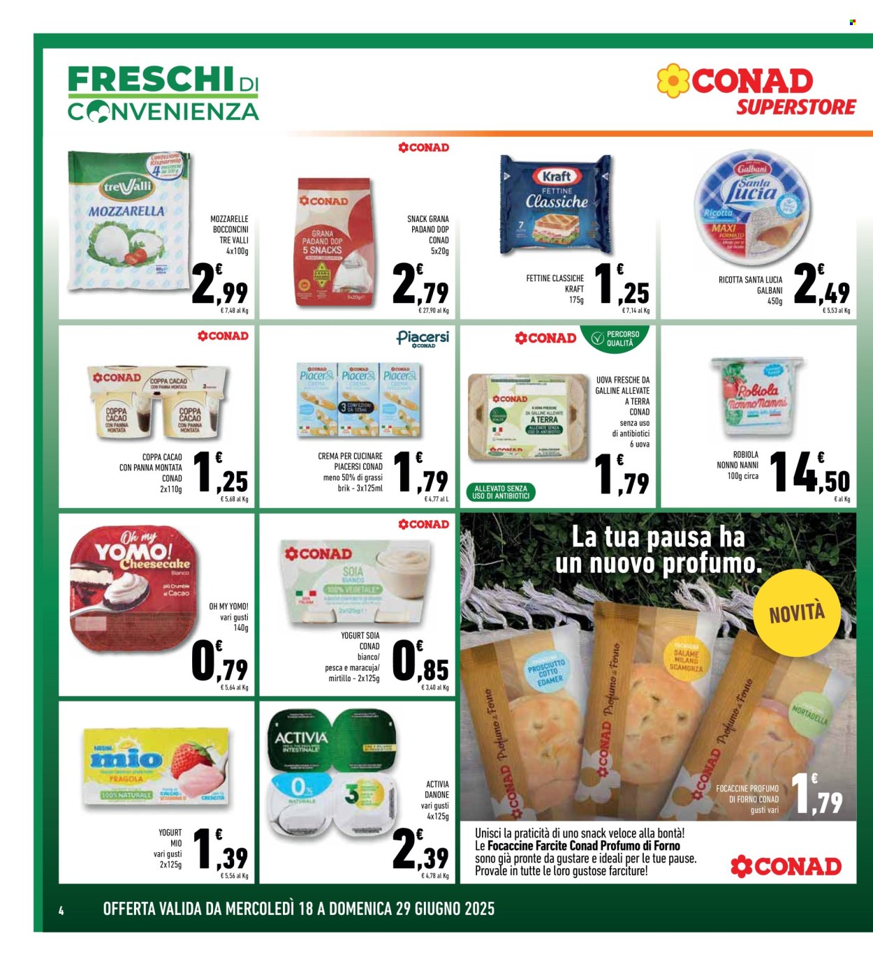 Volantino Conad Superstore - 18/6/2025 - 29/6/2025. Pagina 4