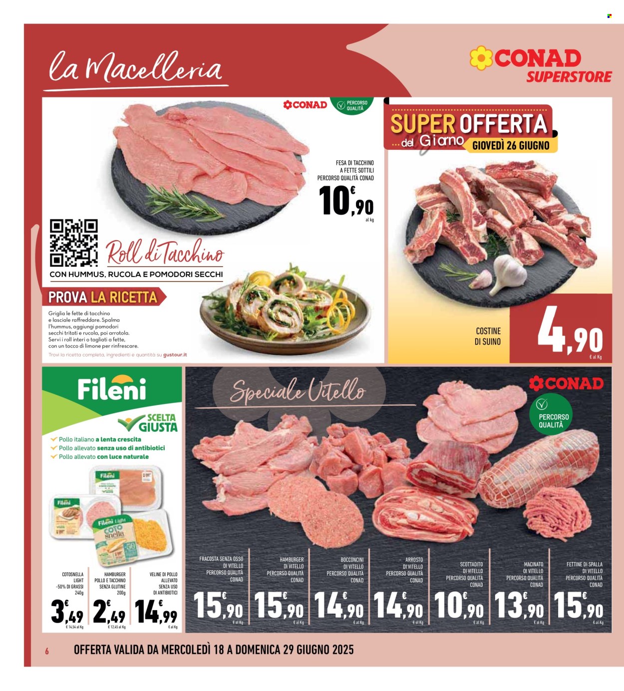 Volantino Conad Superstore - 18/6/2025 - 29/6/2025. Pagina 6