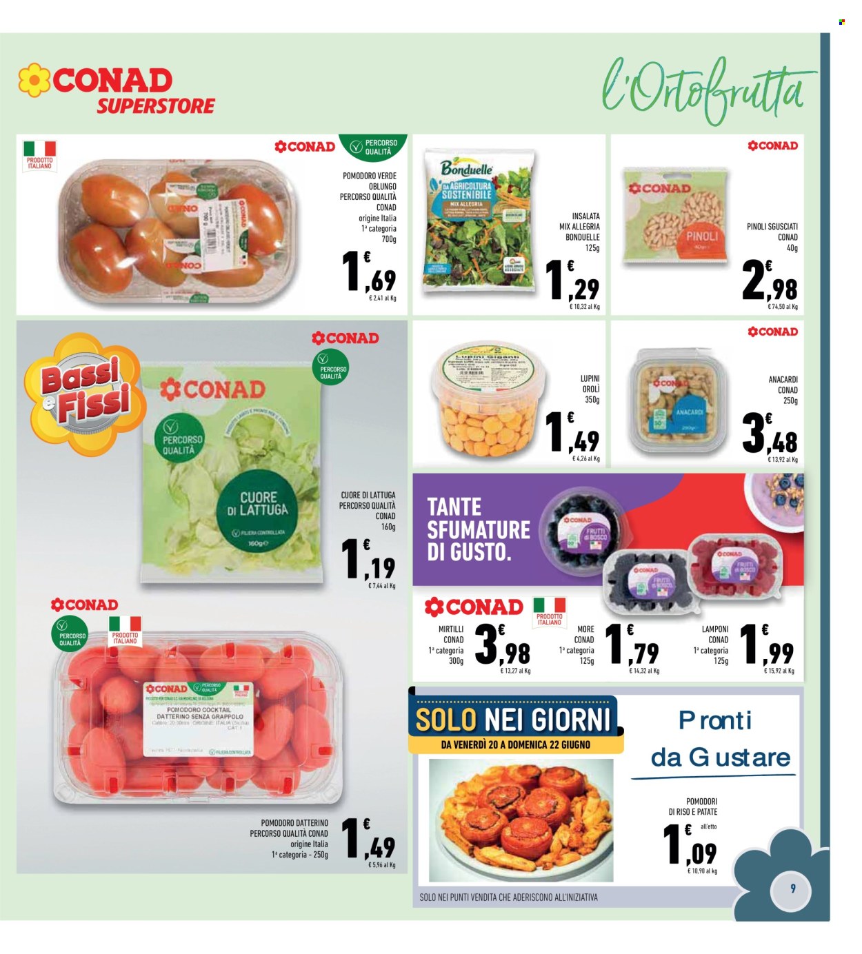 Volantino Conad Superstore - 18/6/2025 - 29/6/2025. Pagina 9