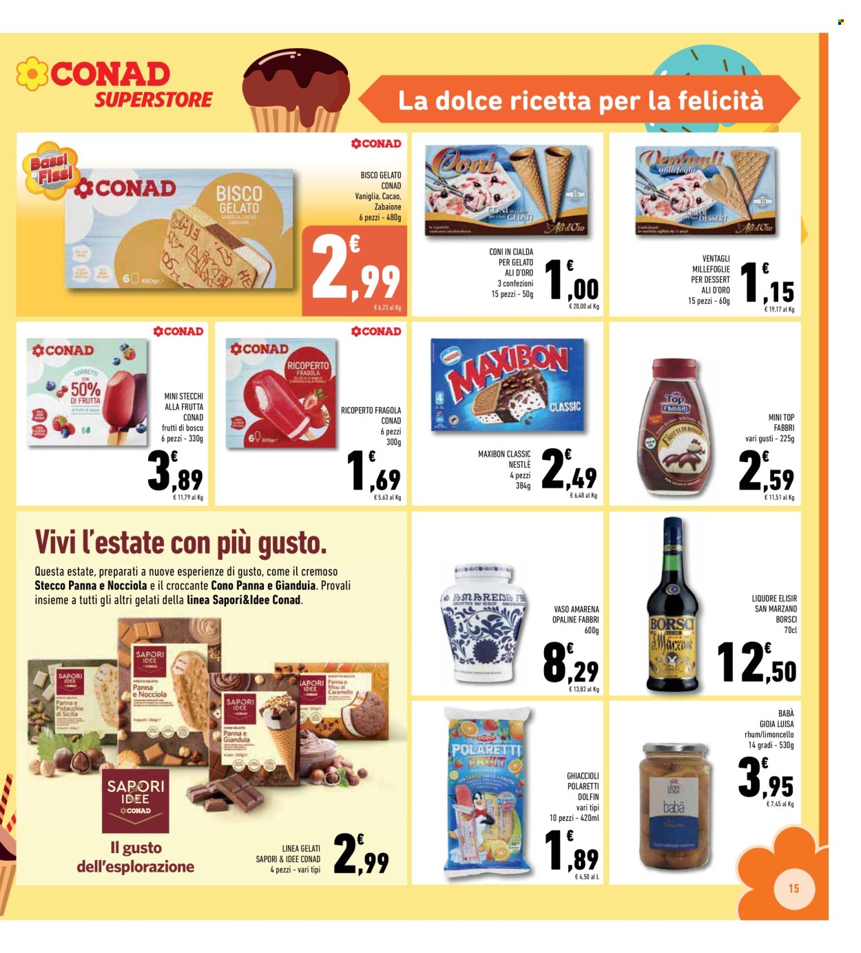 Volantino Conad Superstore - 18/6/2025 - 29/6/2025. Pagina 15