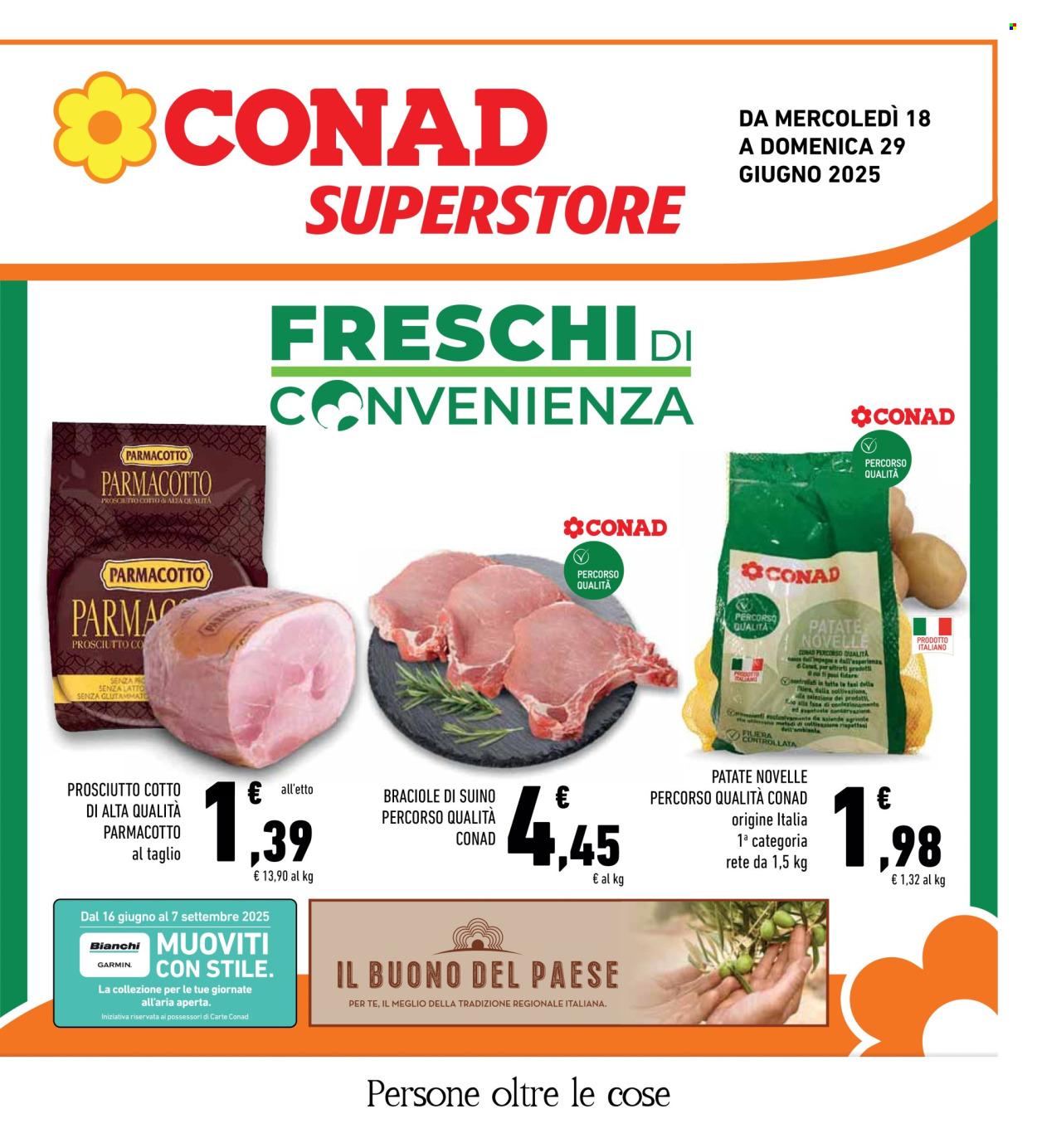 Volantino Conad Superstore - 18/6/2025 - 29/6/2025. Pagina 1