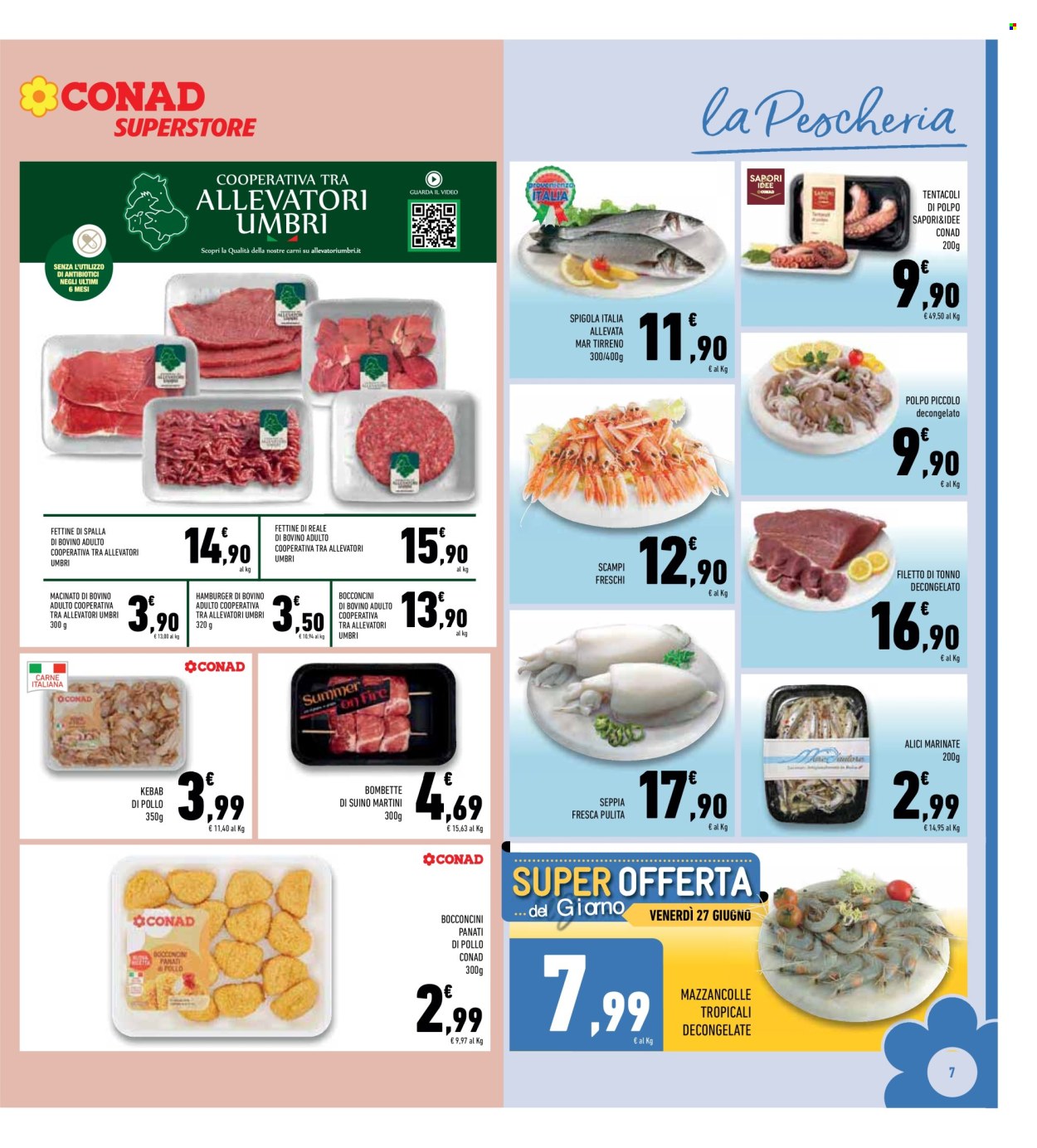 Volantino Conad Superstore - 18/6/2025 - 29/6/2025. Pagina 7