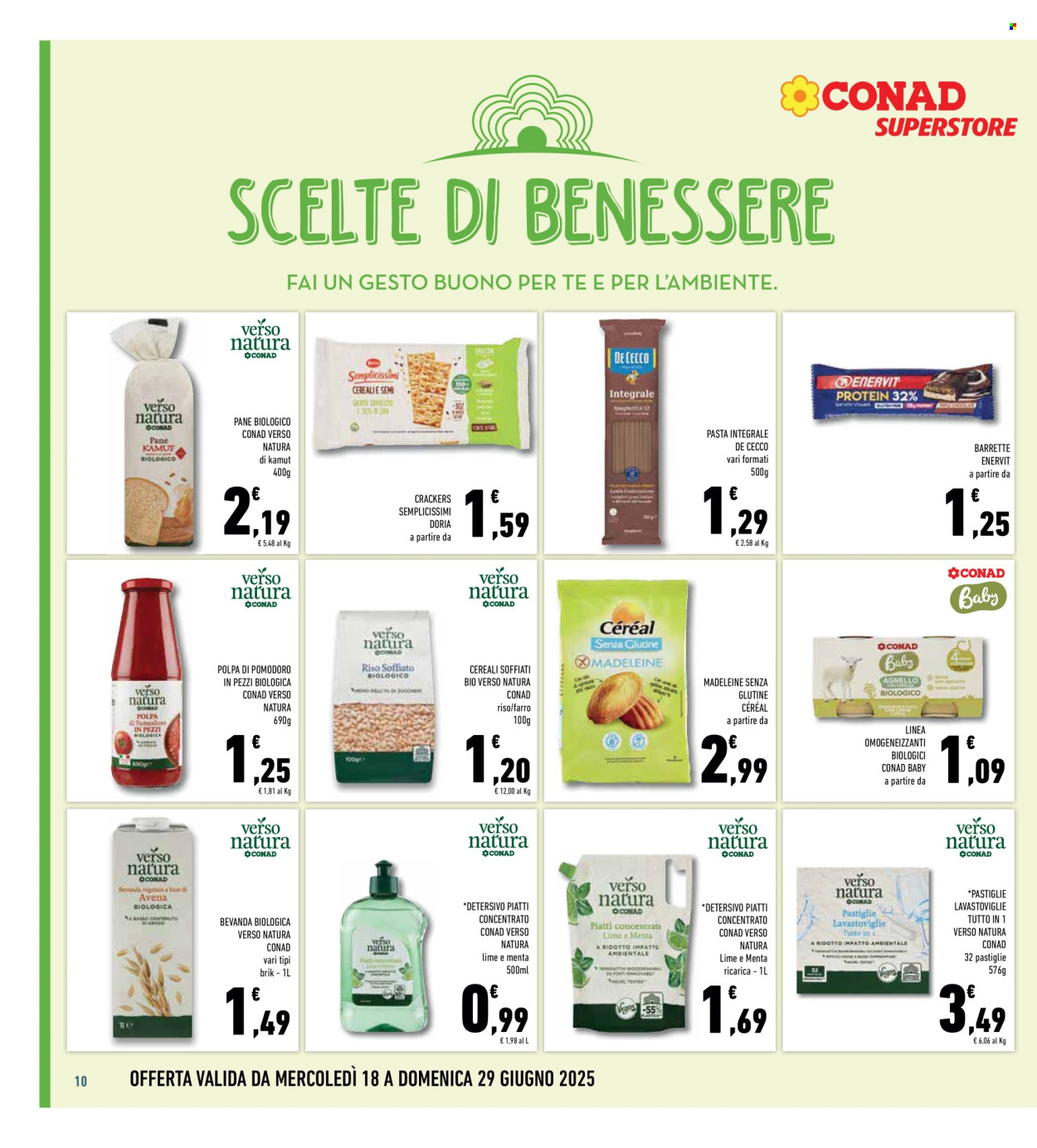 Volantino Conad Superstore - 18/6/2025 - 29/6/2025. Pagina 10