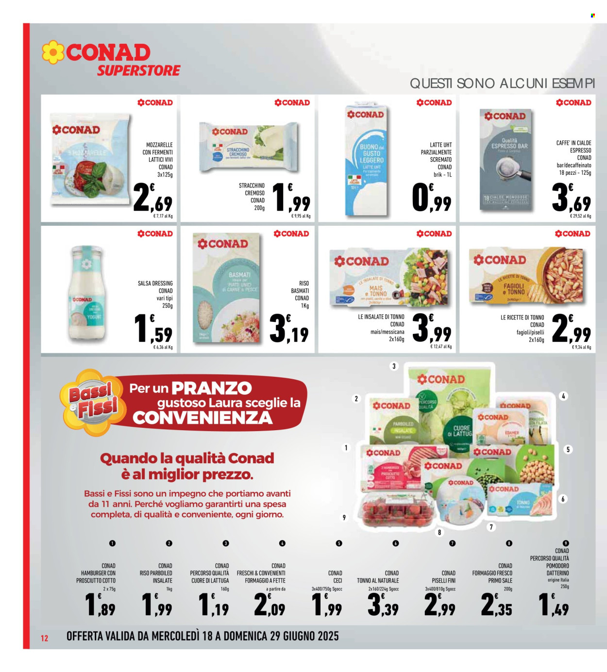 Volantino Conad Superstore - 18/6/2025 - 29/6/2025. Pagina 12