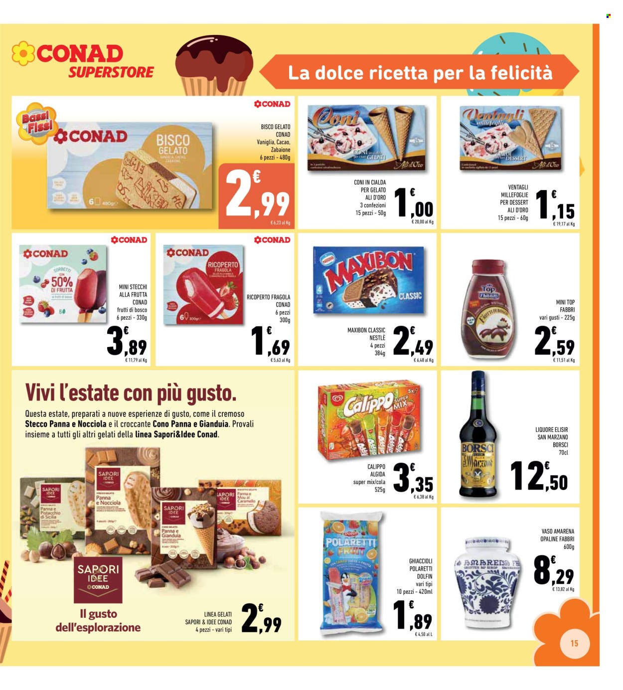 Volantino Conad Superstore - 18/6/2025 - 29/6/2025. Pagina 15