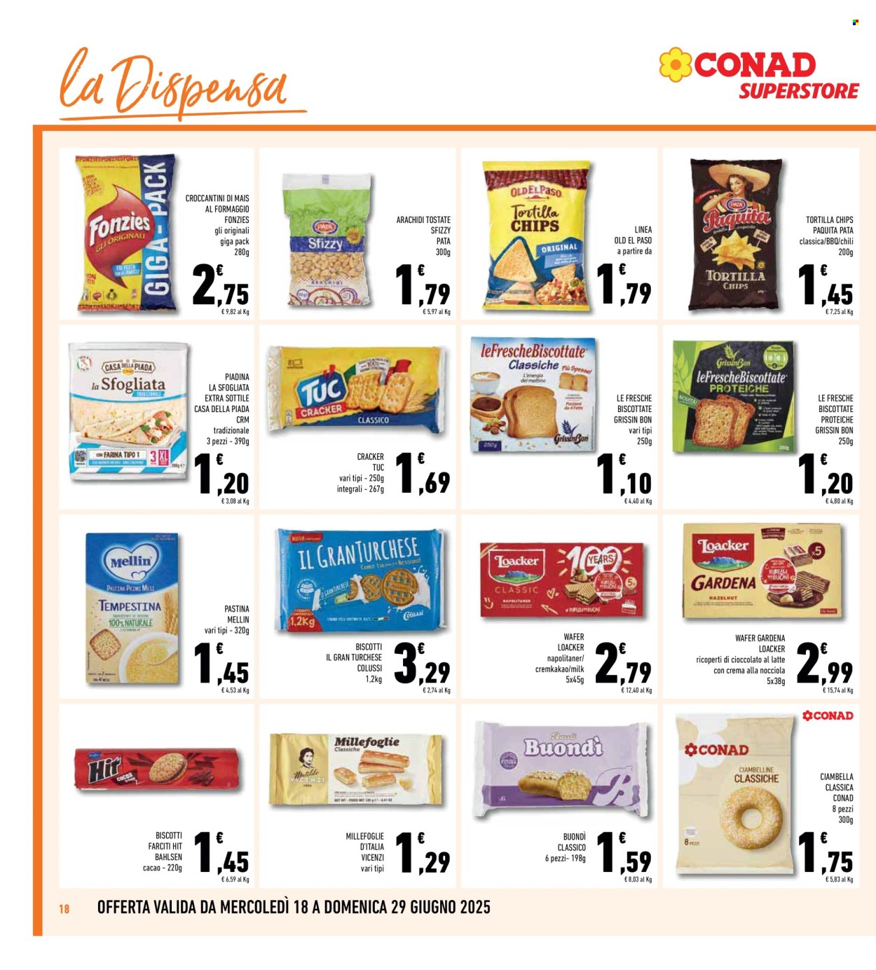 Volantino Conad Superstore - 18/6/2025 - 29/6/2025. Pagina 18
