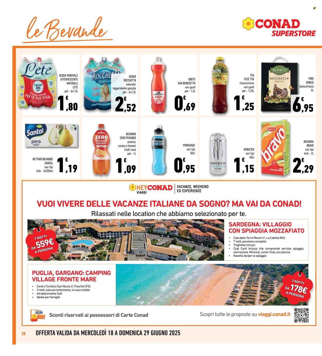 Volantino Conad Superstore - 18/6/2025 - 29/6/2025. Pagina 20