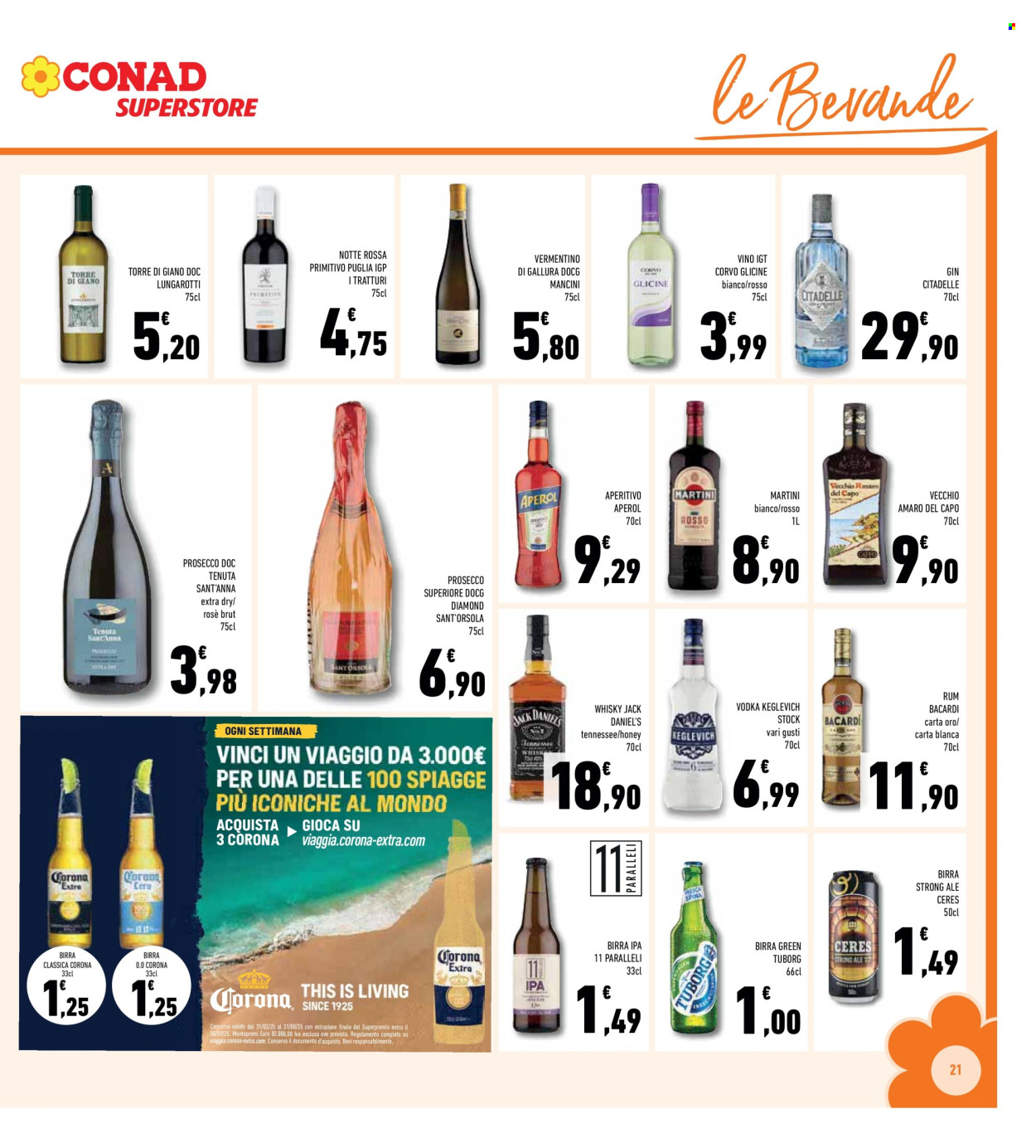 Volantino Conad Superstore - 18/6/2025 - 29/6/2025. Pagina 21