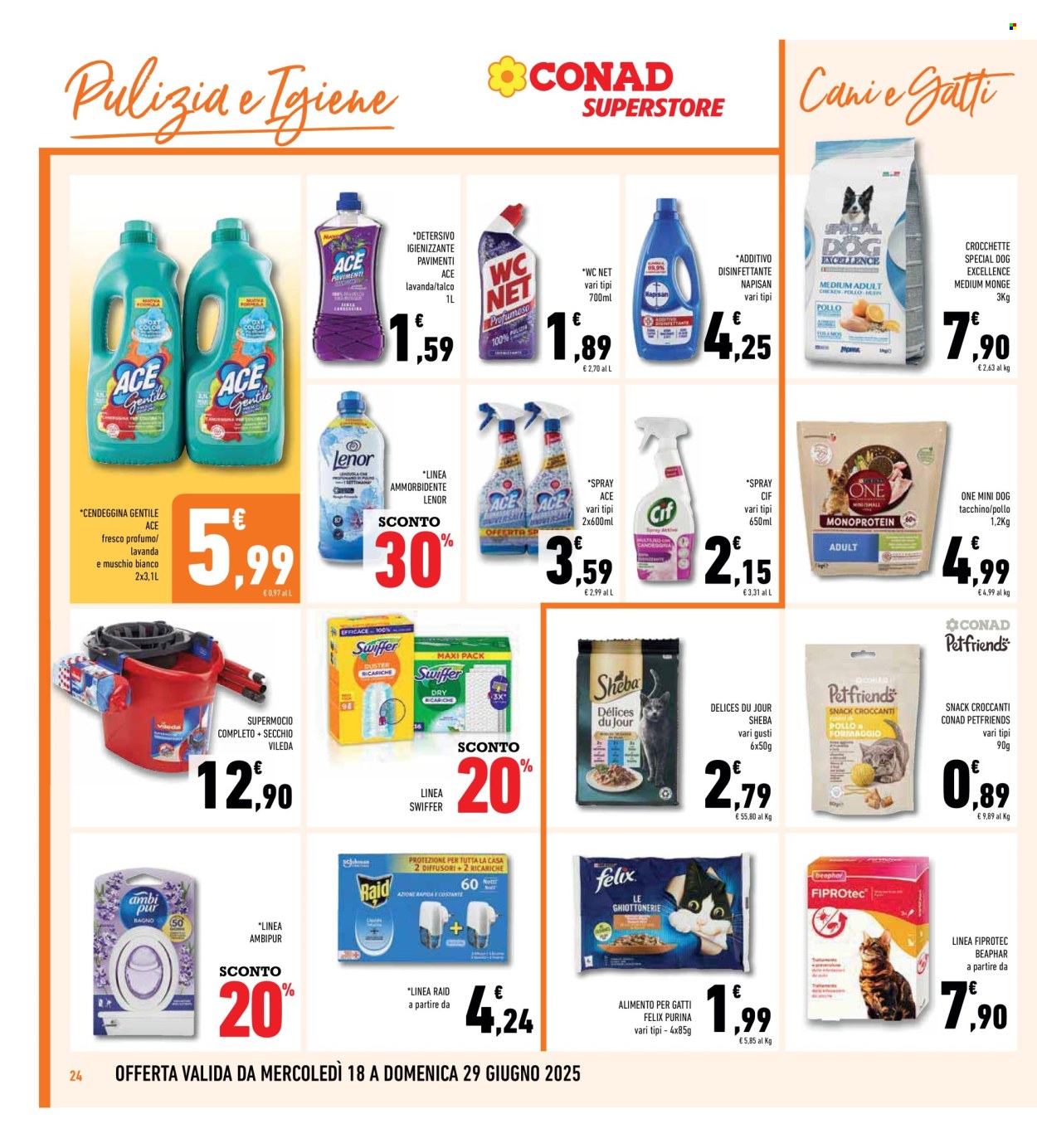 Volantino Conad Superstore - 18/6/2025 - 29/6/2025. Pagina 24